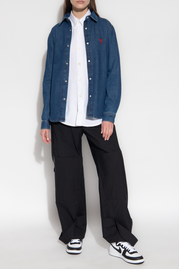 Blue Denim shirt Ami Alexandre Mattiussi - Vitkac HK